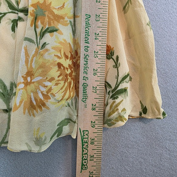 Reformation Annelise Mini Dress Floral Print Spaghetti Strap Sun Dress Size 6 - Picture 5 of 12